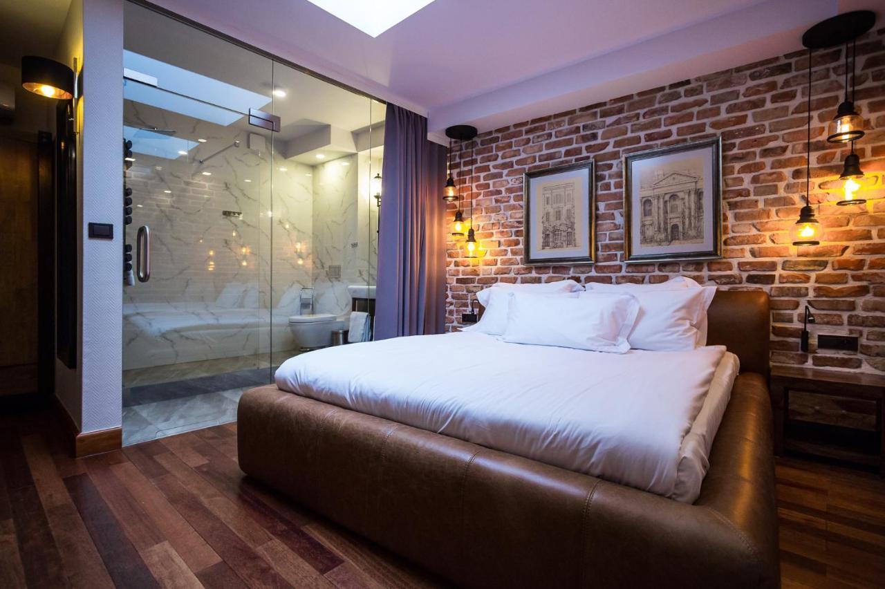 Apartamenty Chleb I Wino Gdaňsk Exteriér fotografie A room at the hotel