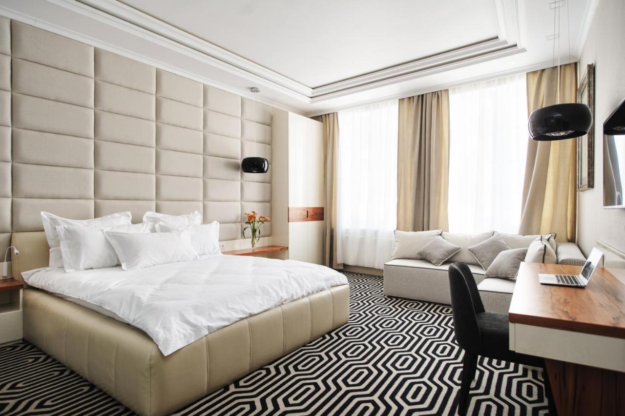 Apartamenty Chleb I Wino Gdaňsk Exteriér fotografie A room at the hotel