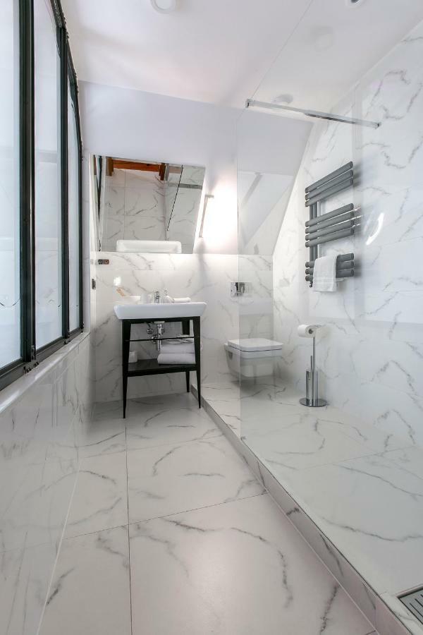 Apartamenty Chleb I Wino Gdaňsk Exteriér fotografie Bathroom